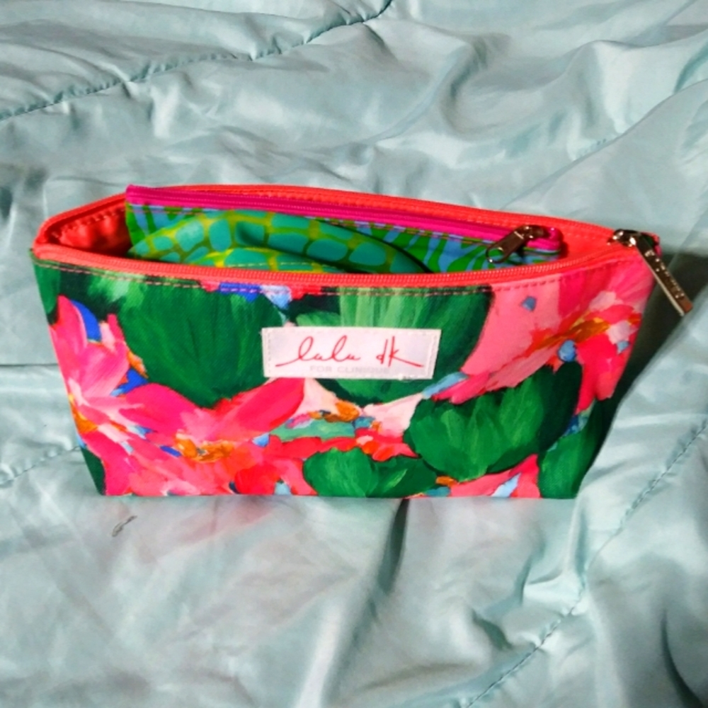 Clinique/ Cosmetic bags (3) bag bundle